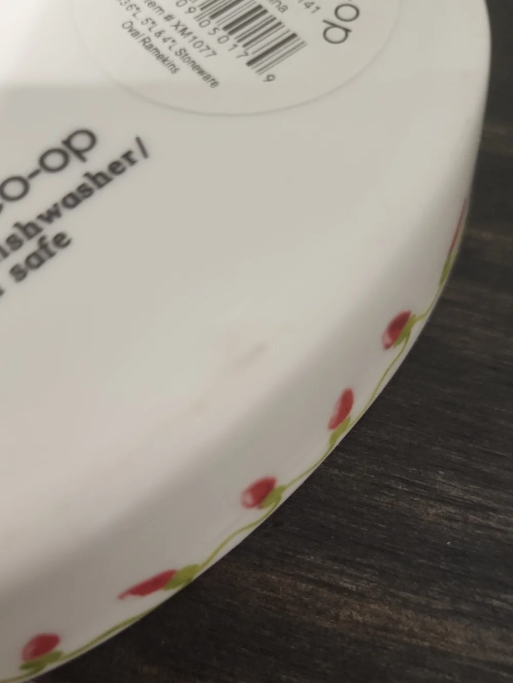 NWT CREATIVE CO-OP 3 HOLIDAY OVAL RAMEKINS